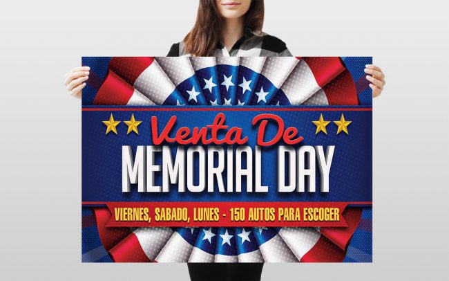 Blue Dot Agency Hispanic Ad design for 85cars.com