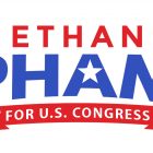 Blue Dot agency logo designed for Ethan Pham for Congress